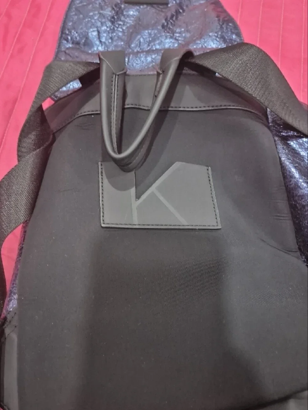 Kendall & Kylie Iridescent Navy Purple Backpack
